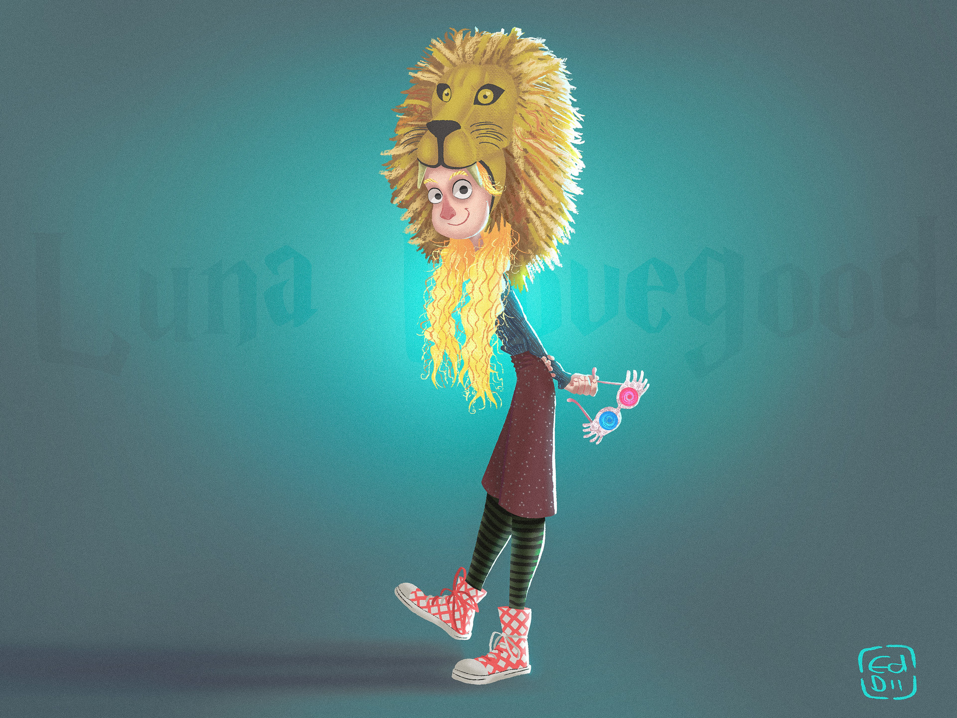Artstation Luna Lovegood Ed Dallas