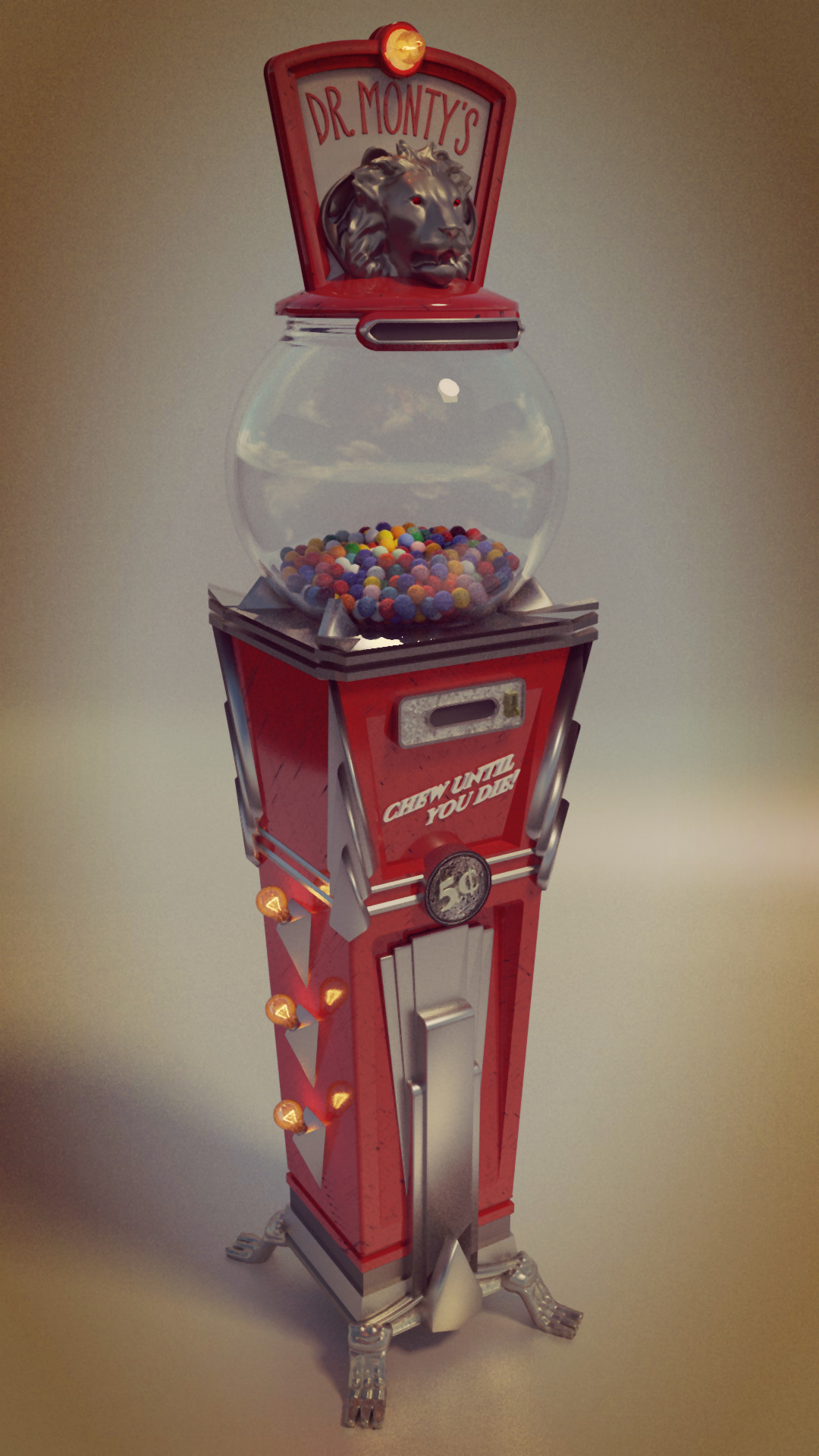 ArtStation Gumball Machine (Gobblegum Machine, Black Ops 3)