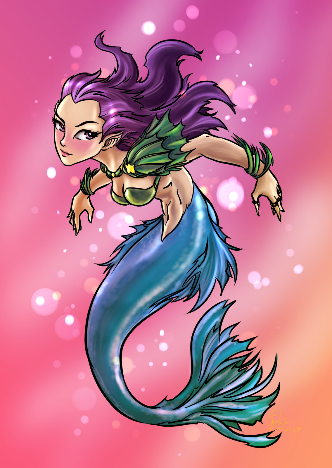 Littlest, Mermaid Concept