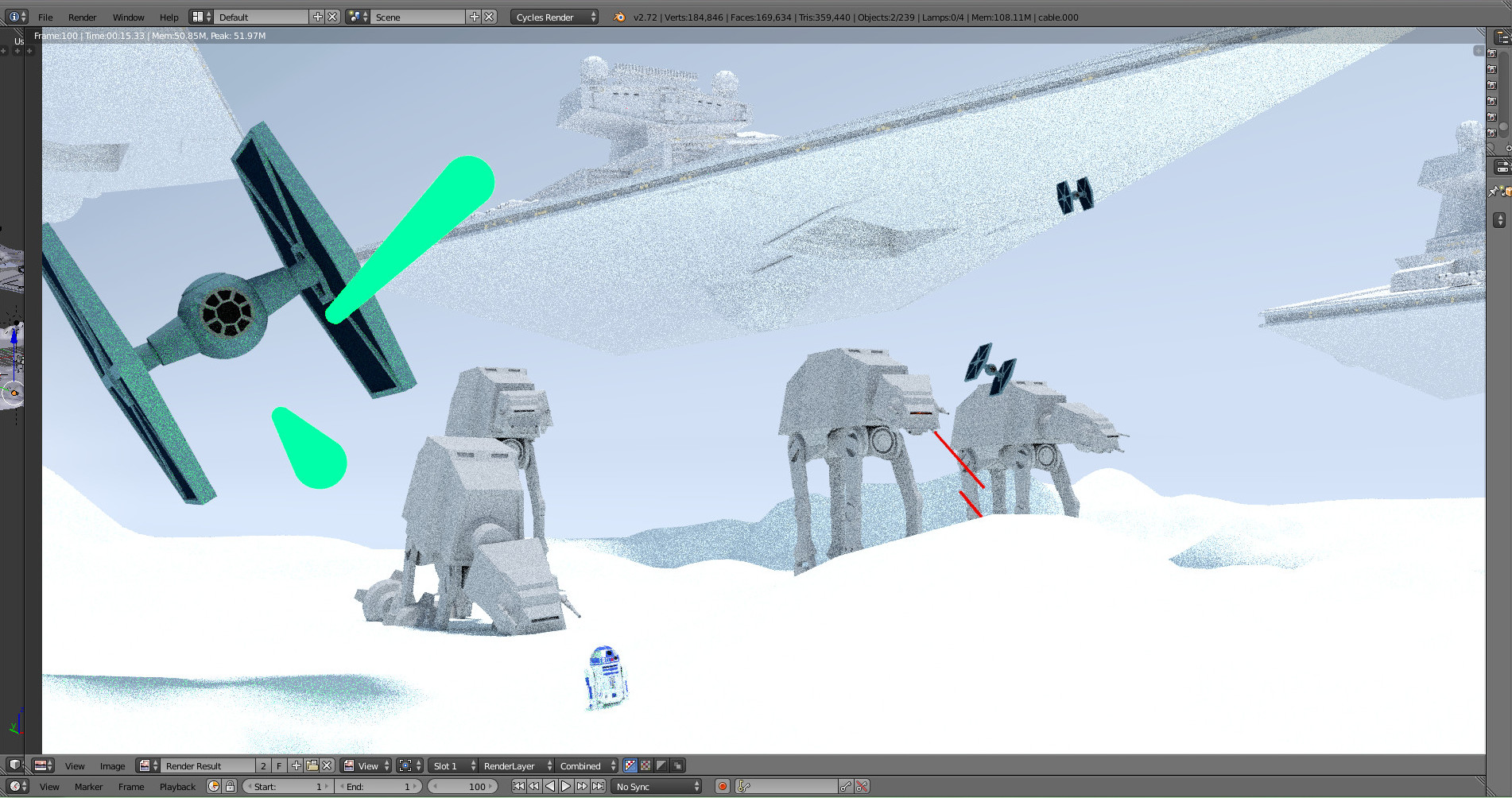 Artstation Star Wars Blender J Antonio Rodriguez Chinchilla