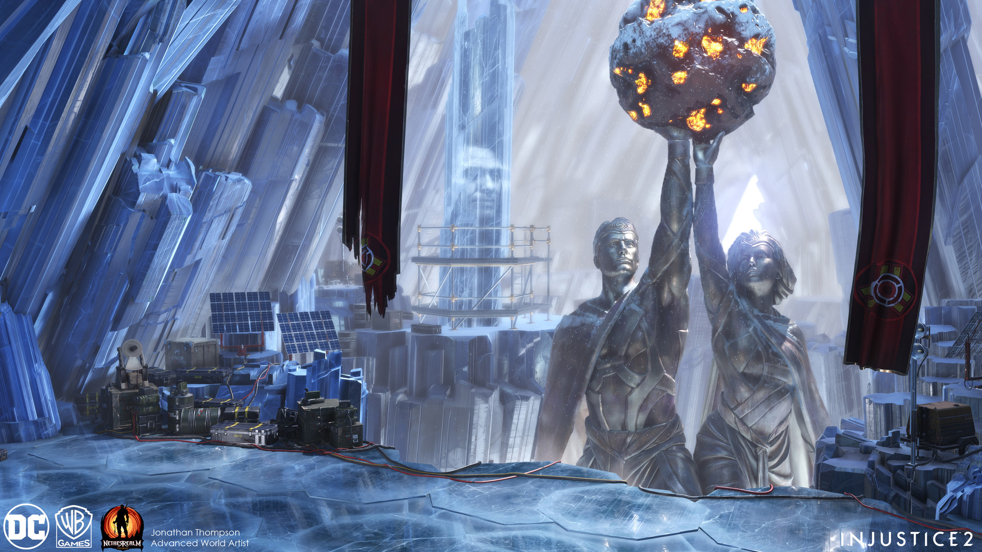 Jonathan Thompson Injustice 2 Fortress Of Solitude