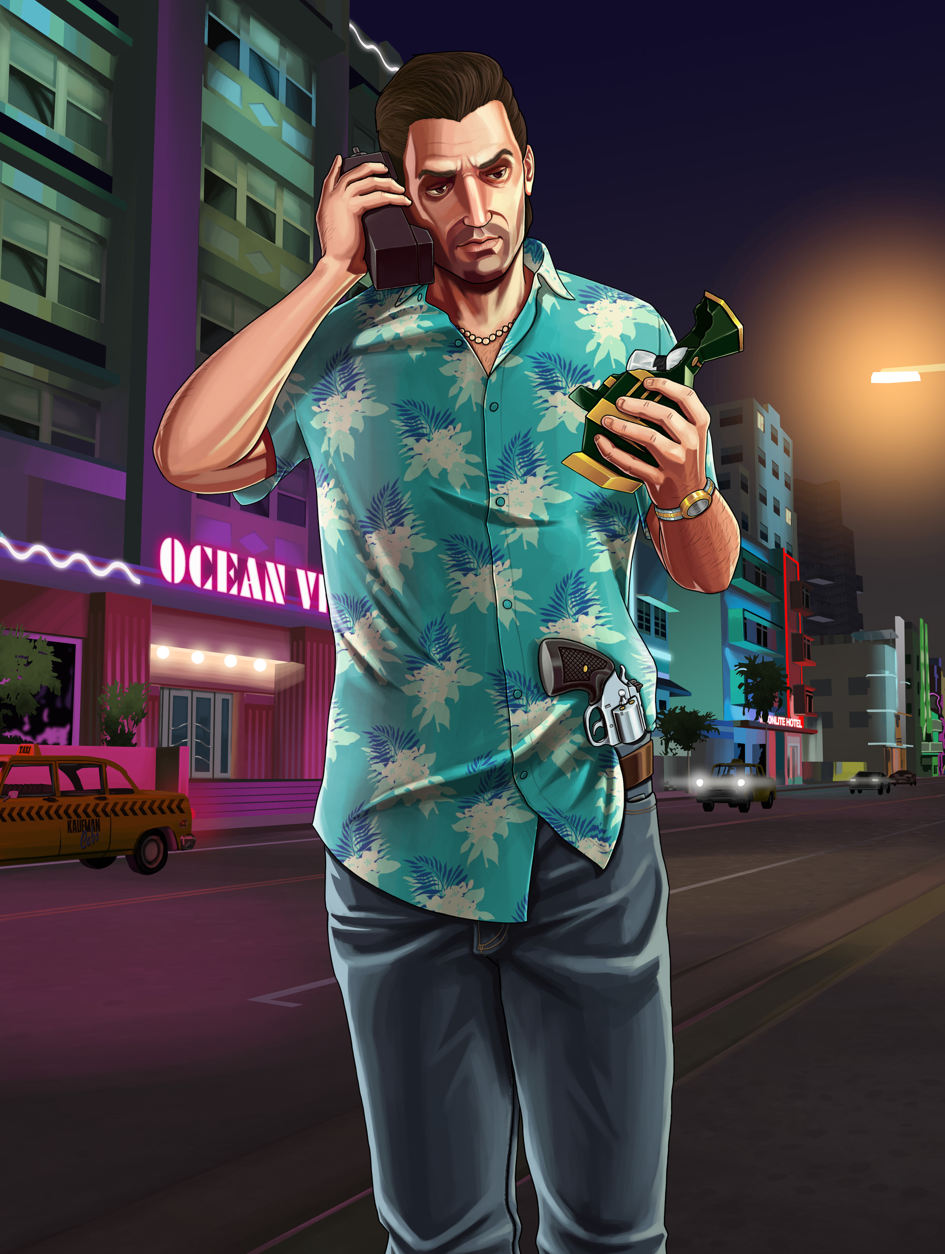 ArtStation - Grand Theft Auto Vice City 2020 Concept