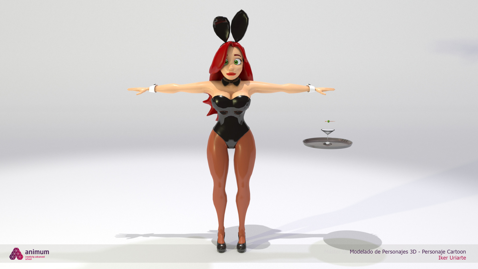 Artstation Animum 3d Course Cartoon Character Bunny Girl