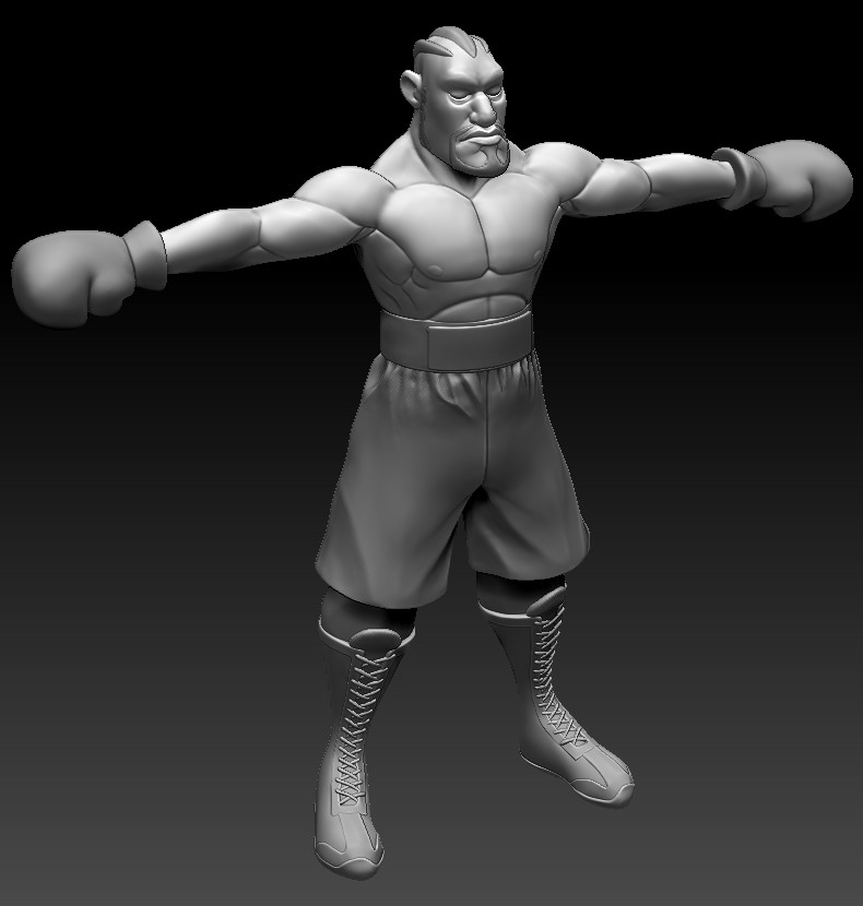 Artstation Knockout League Models Arin Robinson