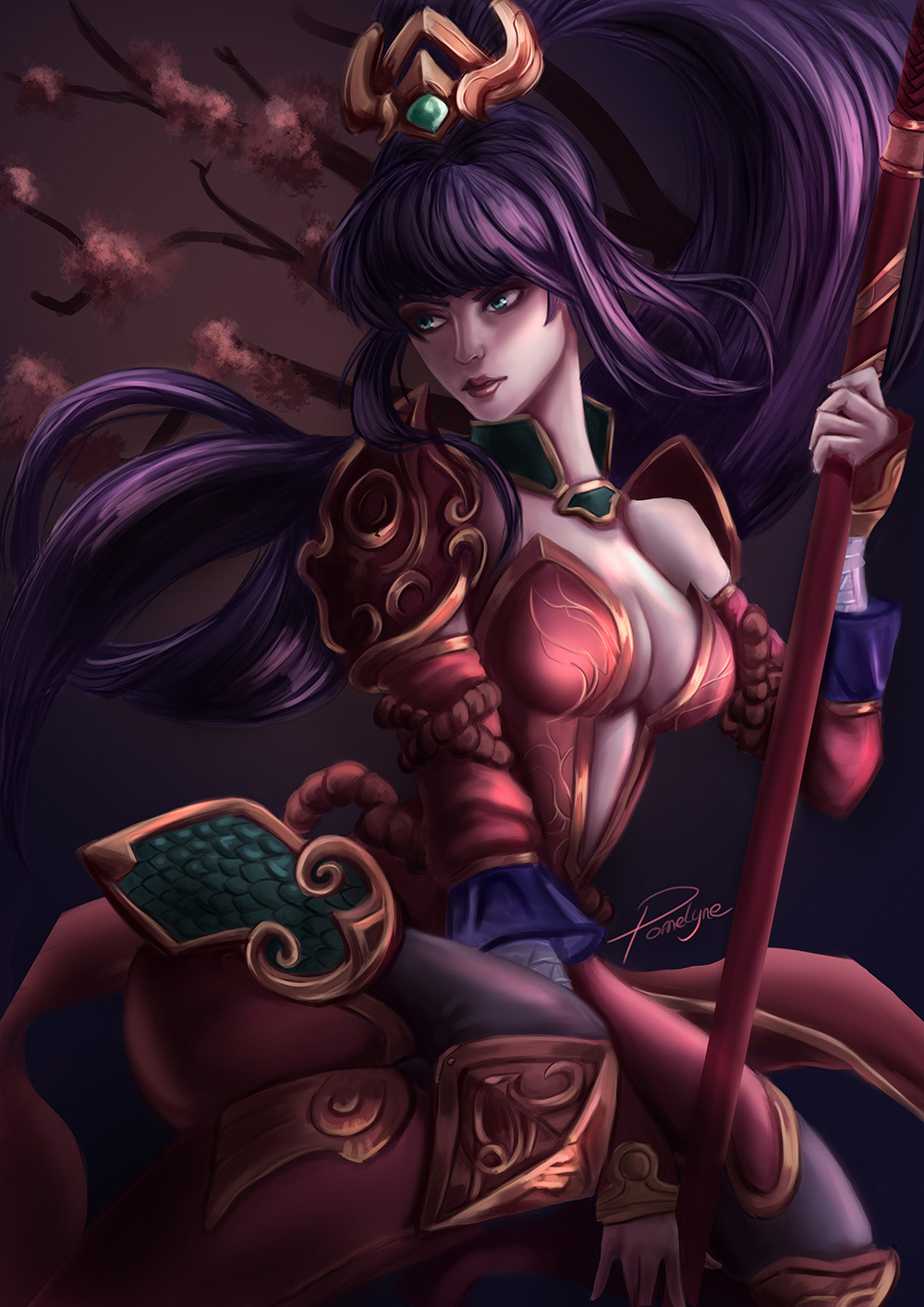 Artstation Warrior Kingdoms Nidalee League Of Legends