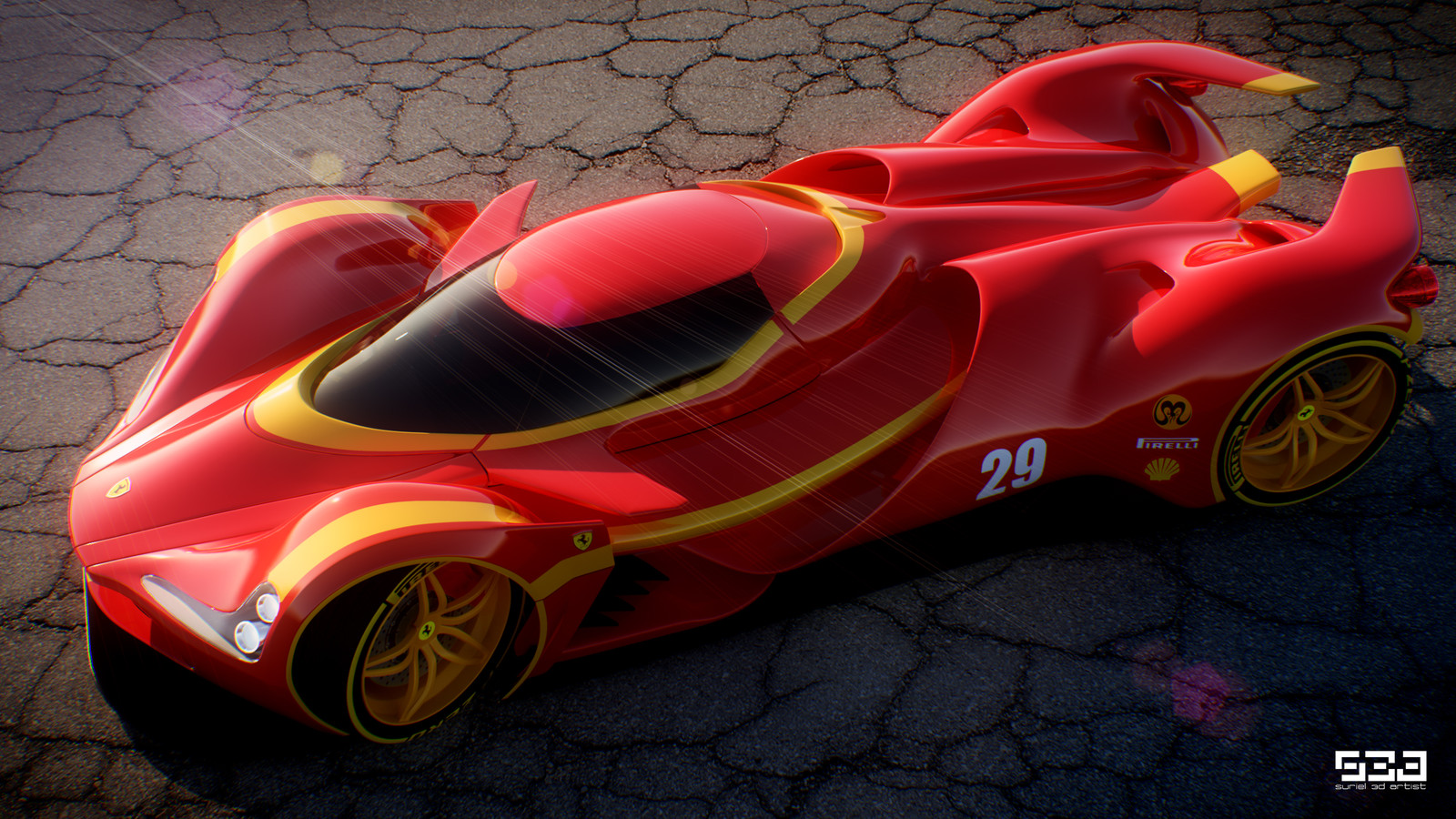 Hector "Mermac" Suriel - Ferrari Piero T2 LM Concept