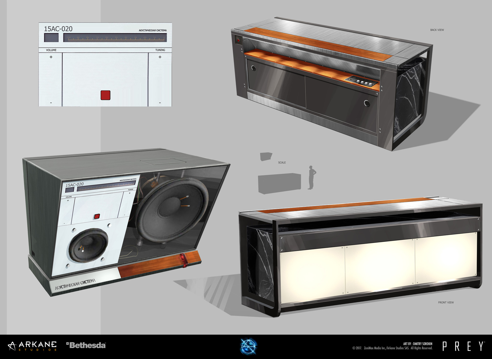 Artstation Prey Props Dmitry Sorokin