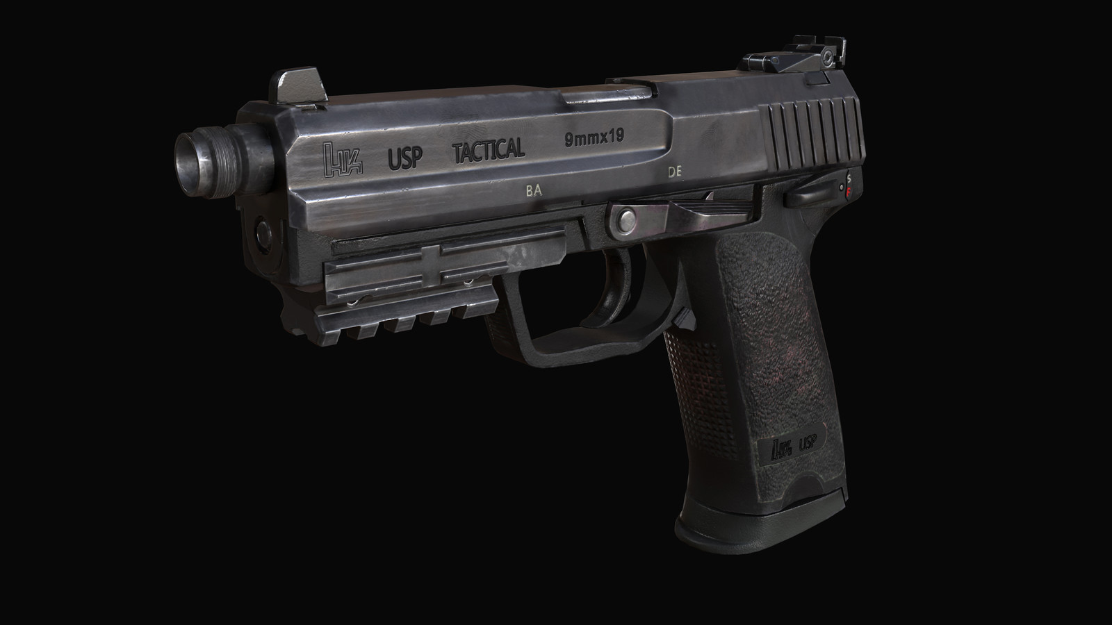 Ui 9mm. Глушитель на USP 45 Тарков. USP 45 Tarkov.