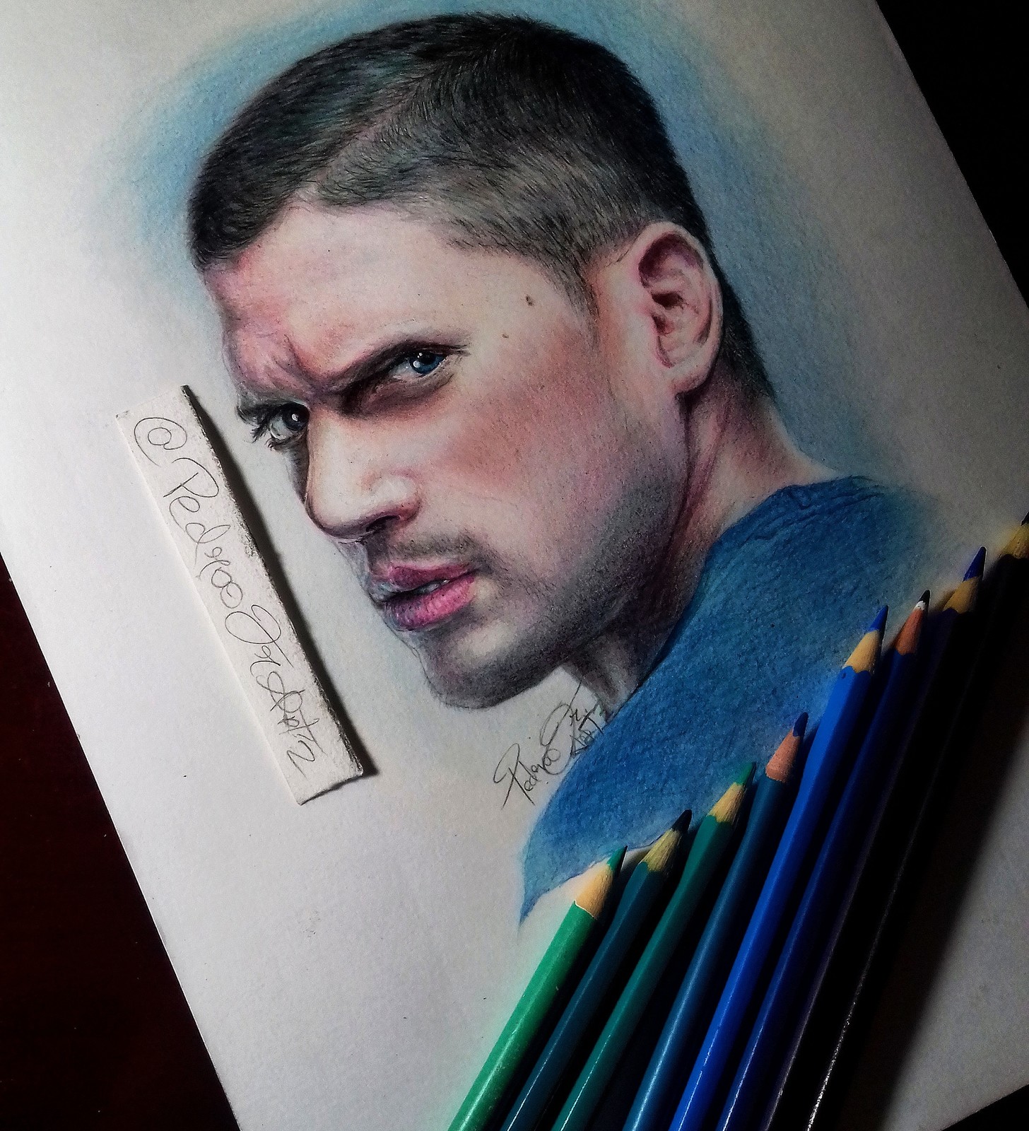 Artstation Wentworth Miller Michael Scofield Prison Break