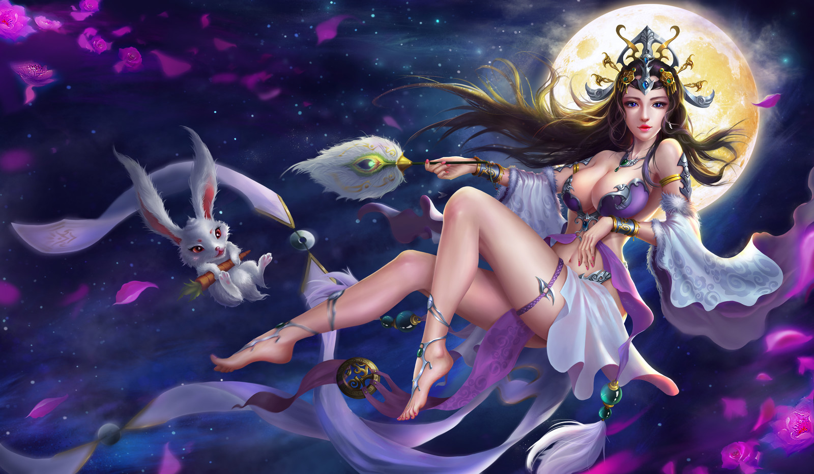 Селена богиня Луны арт
