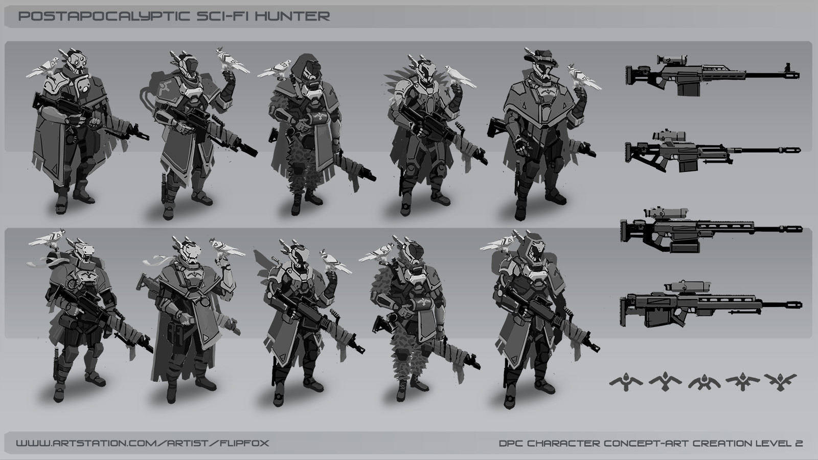 Artstation Postapocalyptic Sci Fi Hunter Eugene Ermak