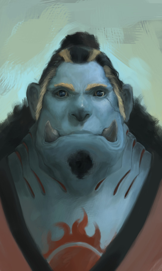 ArtStation Jinbe One Piece fan art