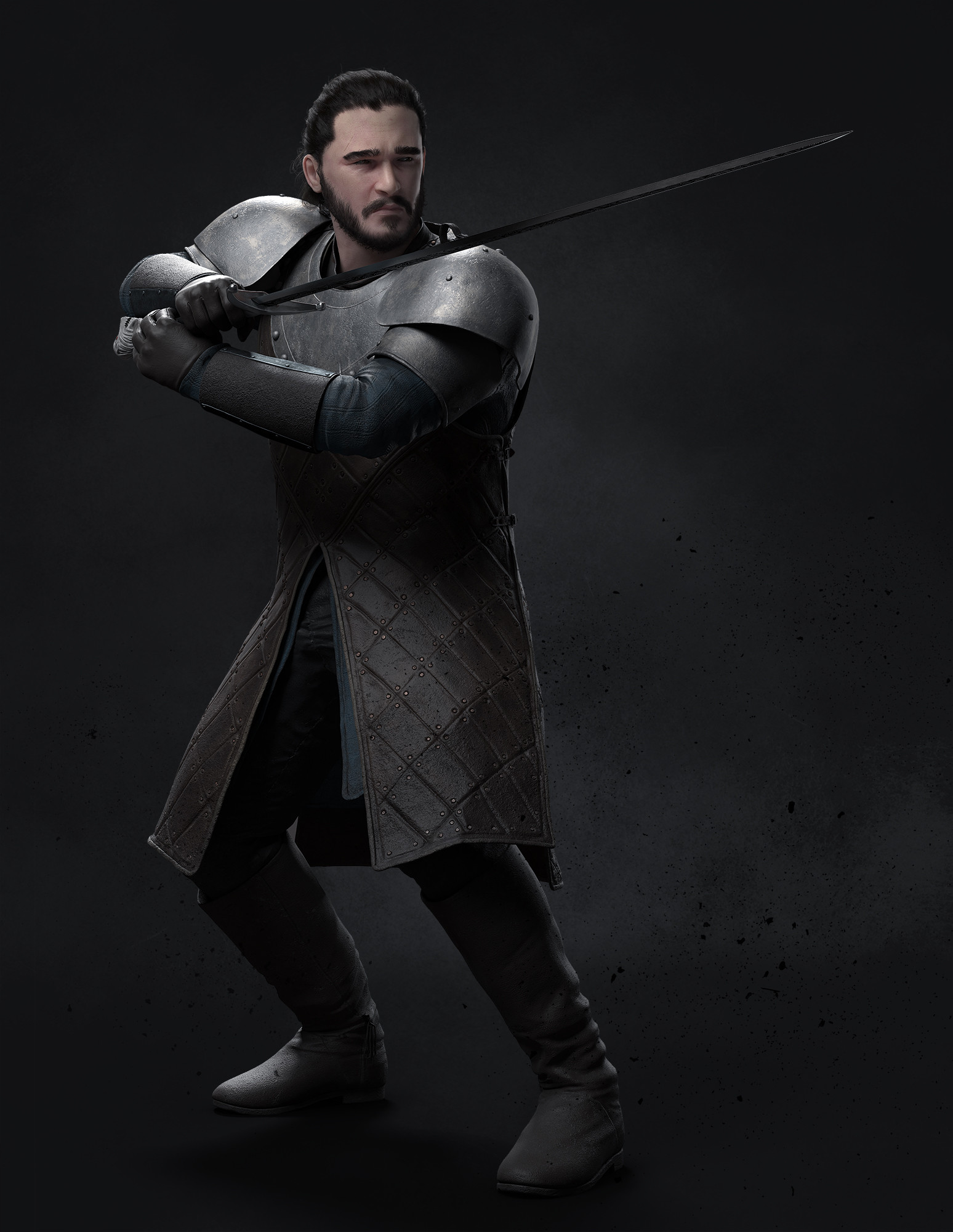 artstation jon snow final eugene