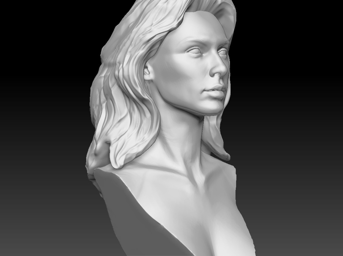 Artstation Gal Gadot Wonder Woman Inspired Bust Ian Malcolm