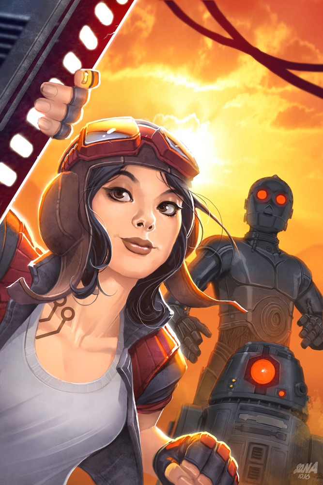 Doctor Aphra and Droids by David Nakayama r/ImaginaryJedi