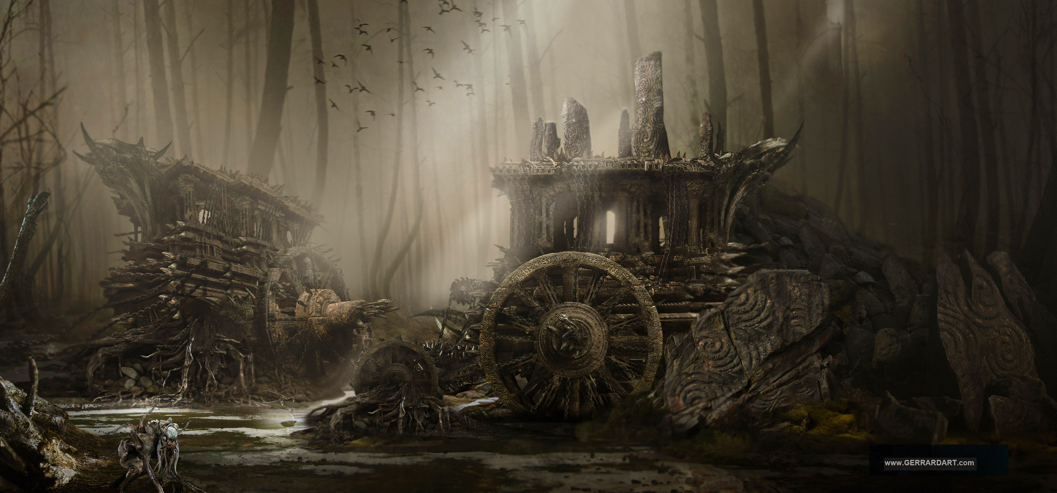 WORSHIP GROUNDS : Game concept art