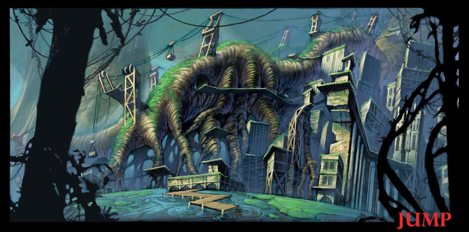 Artstation Big Tree Nicholas Martinelli