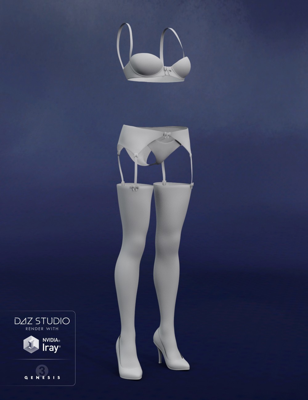 ArtStation - X-Sexy Fashion Lingerie for Genesis 3 Female(s)