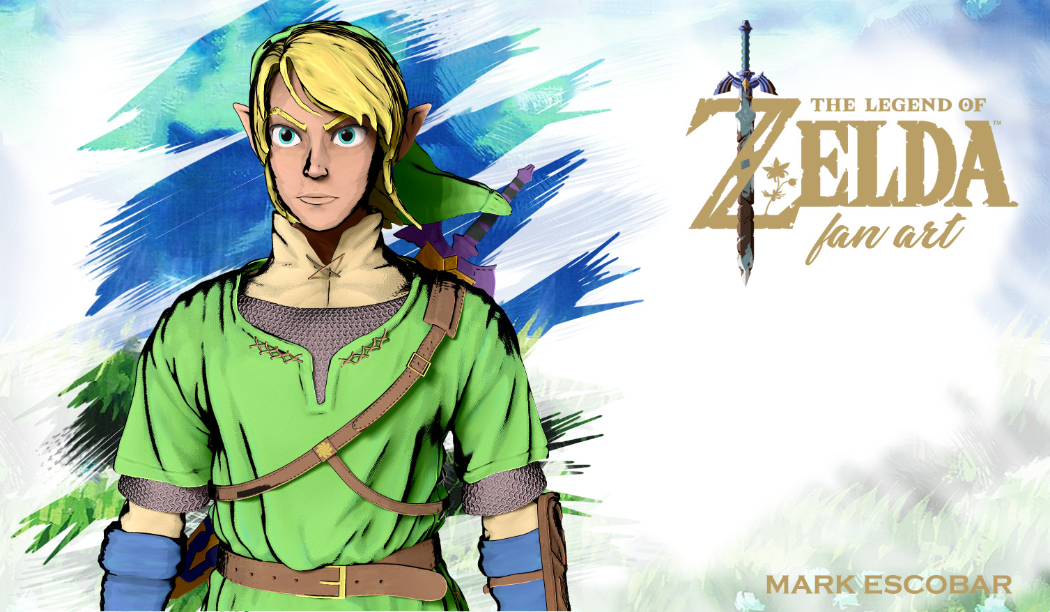 ArtStation - Link - Zelda Fanart