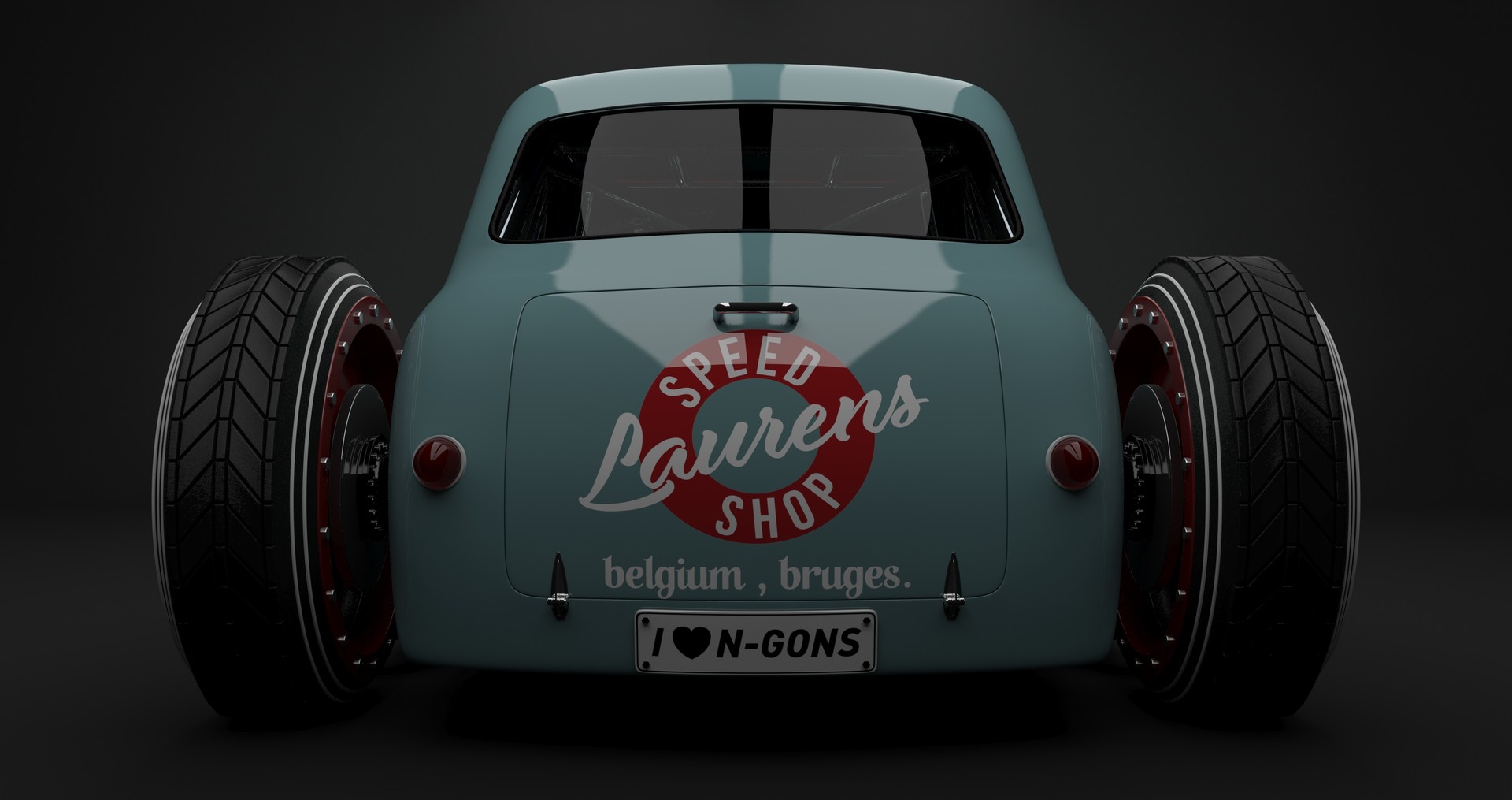 Artstation Mini Cooper Hot Rod Laurens Puytje Depuydt