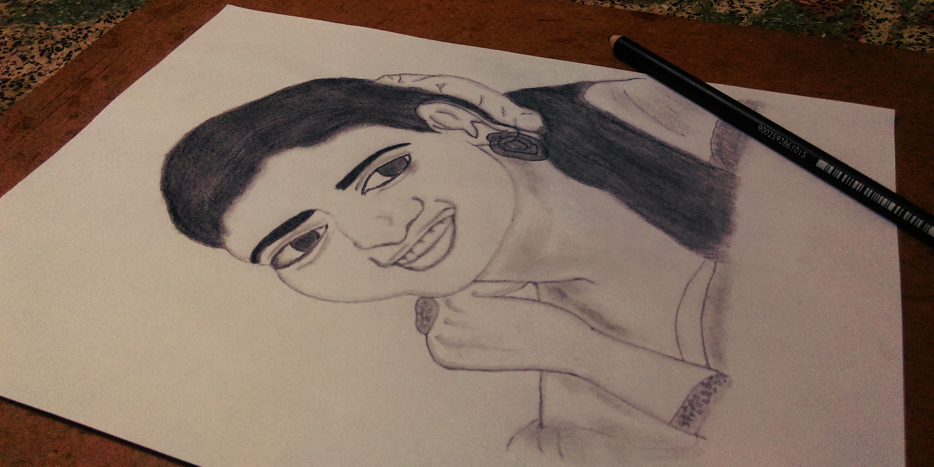 Joy Sachin Pencil Art Beautiful Girl