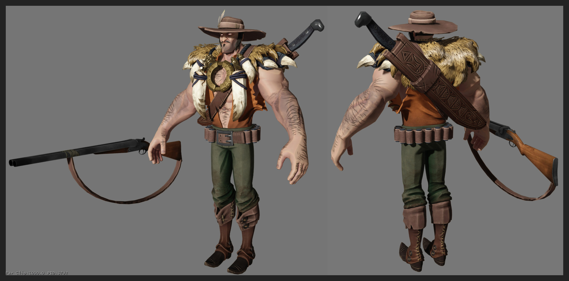 Artstation Feral Rites Vr Npcs Erin Zaneski