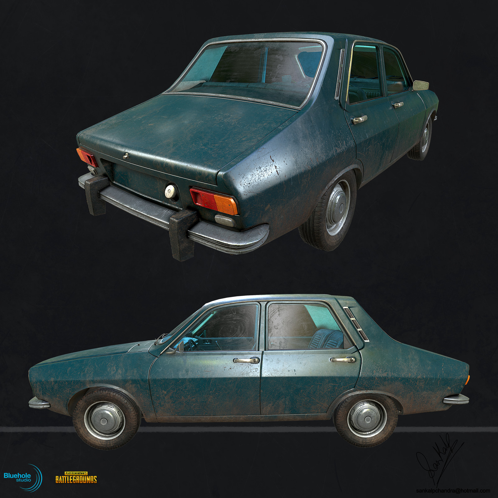 PUBG Dacia 1300 LP 02