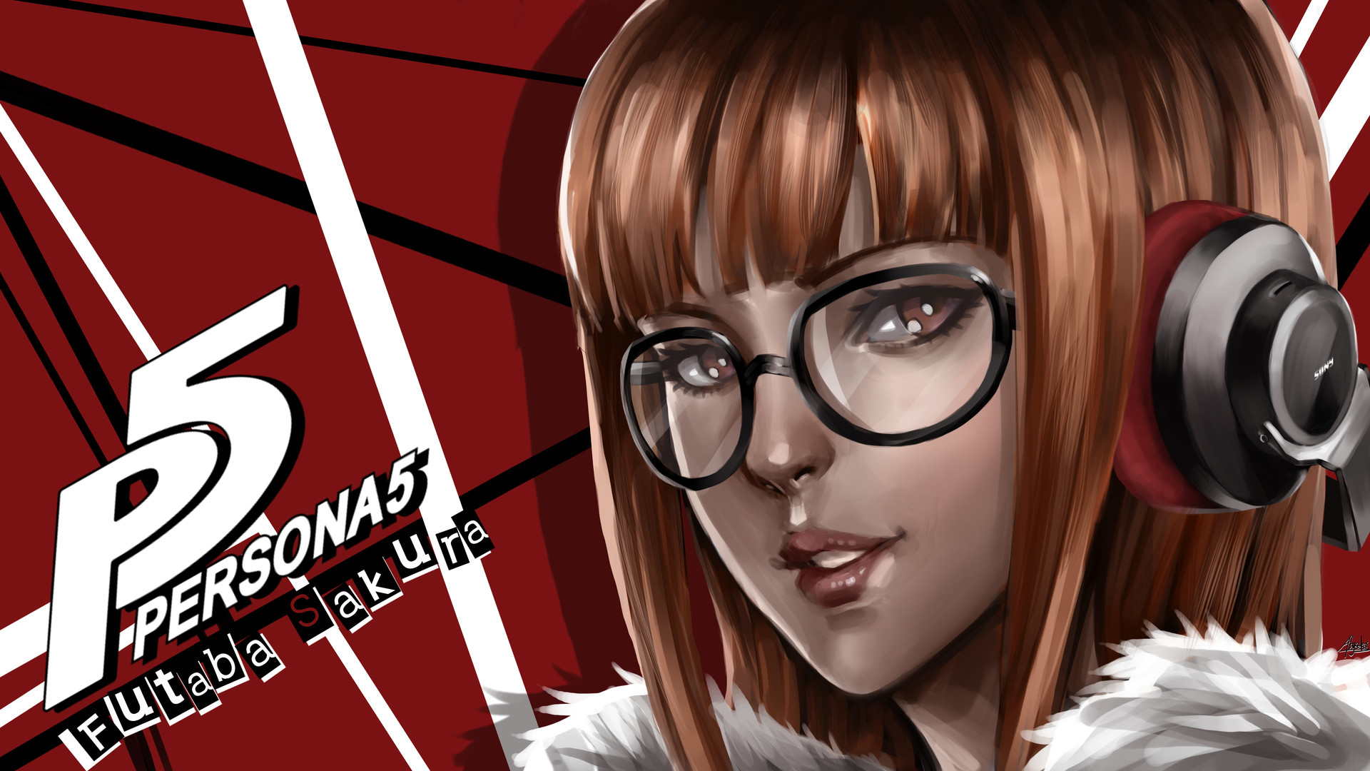 Artstation Futaba Sakura Fanart Persona 5 John Renzo Venezuela