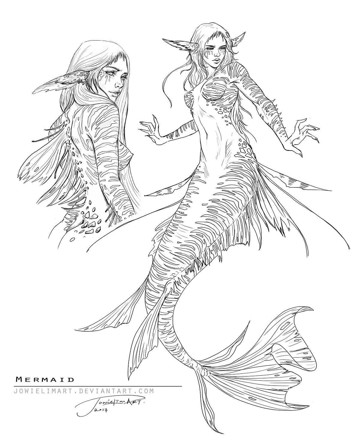 Jowie Lim - MerMay Sketches