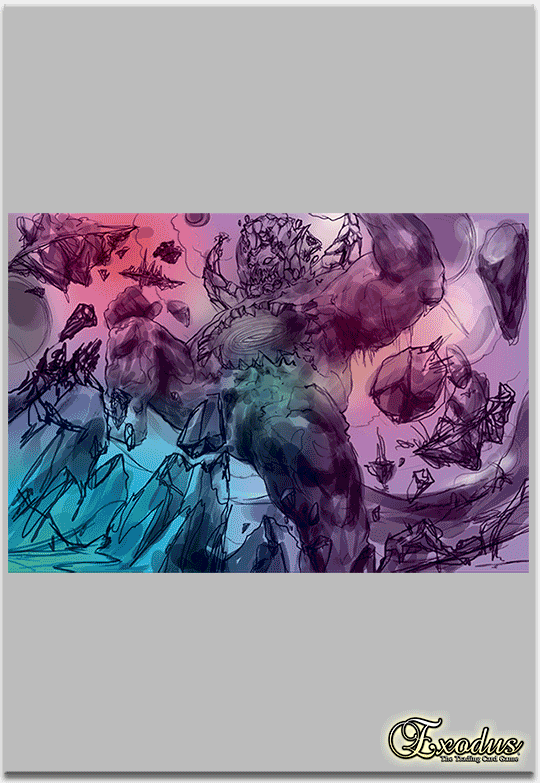 GIF image showing the process behind the overall design and rendering