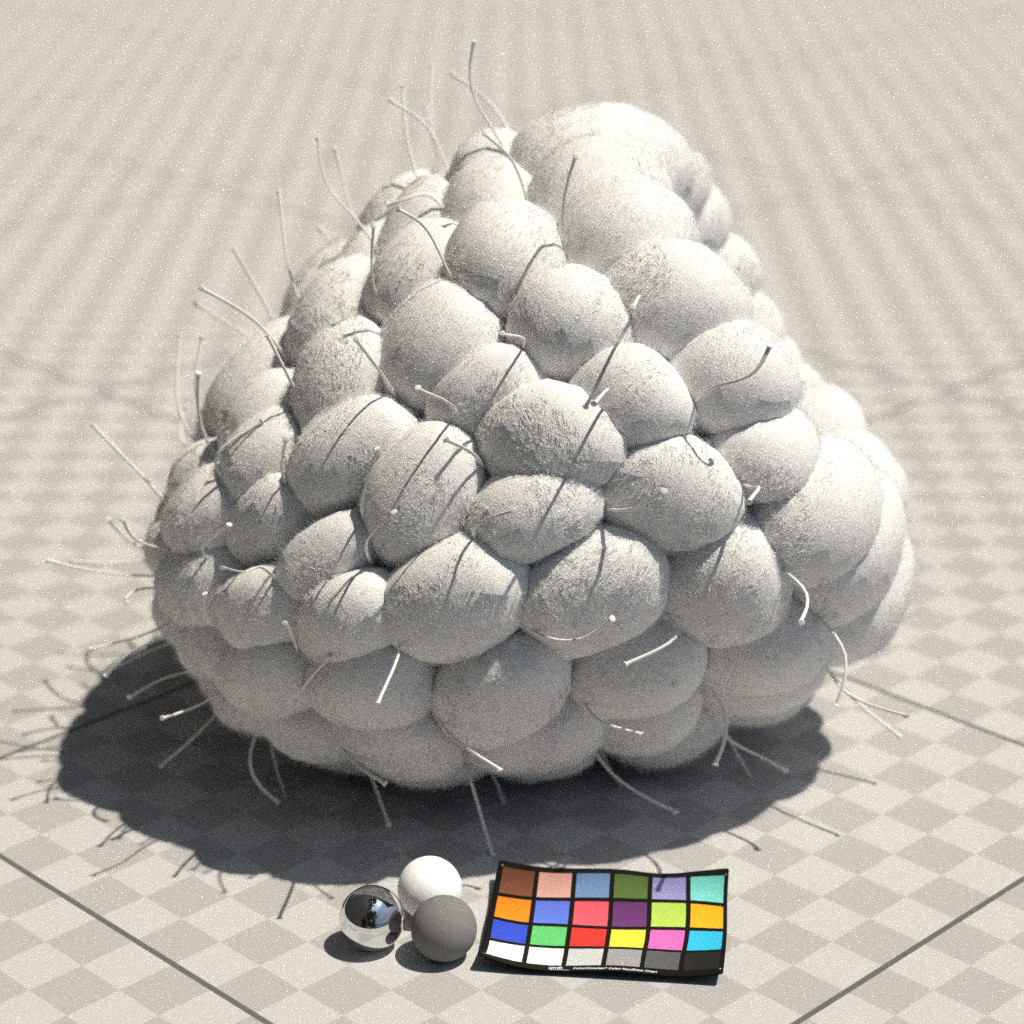 Clay Rendering with Peach Fuzz