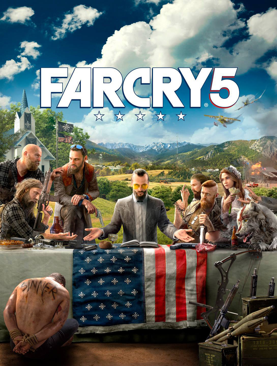 Petur Arnorsson Far Cry 5 Primary Key Art