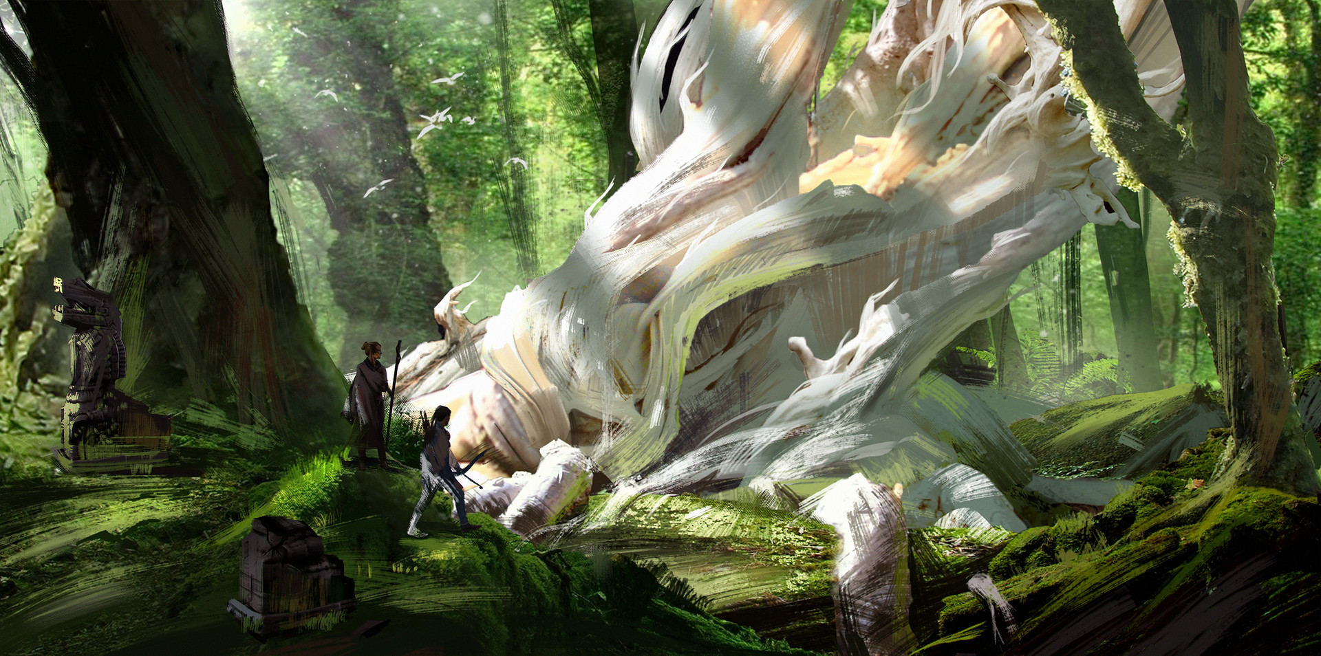 Artstation Dragon Tree Samat Khovtioonkij