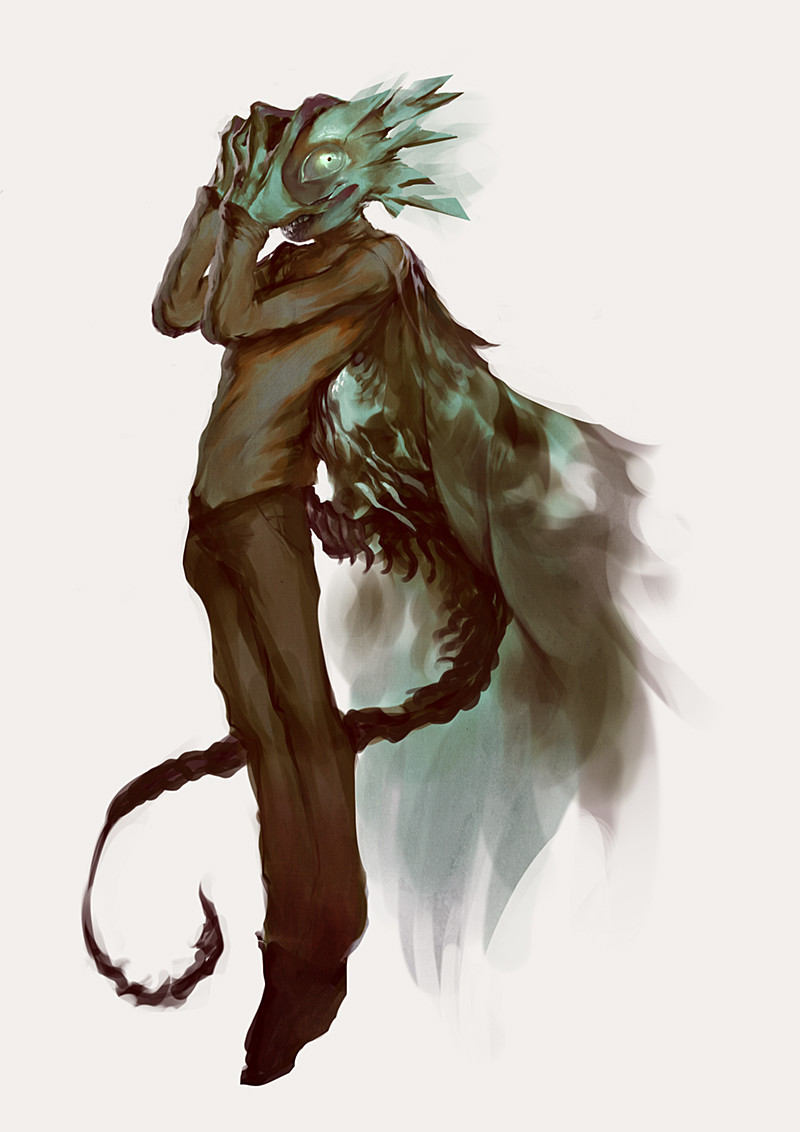 Artstation Salad Fingers Anton Oxenuk