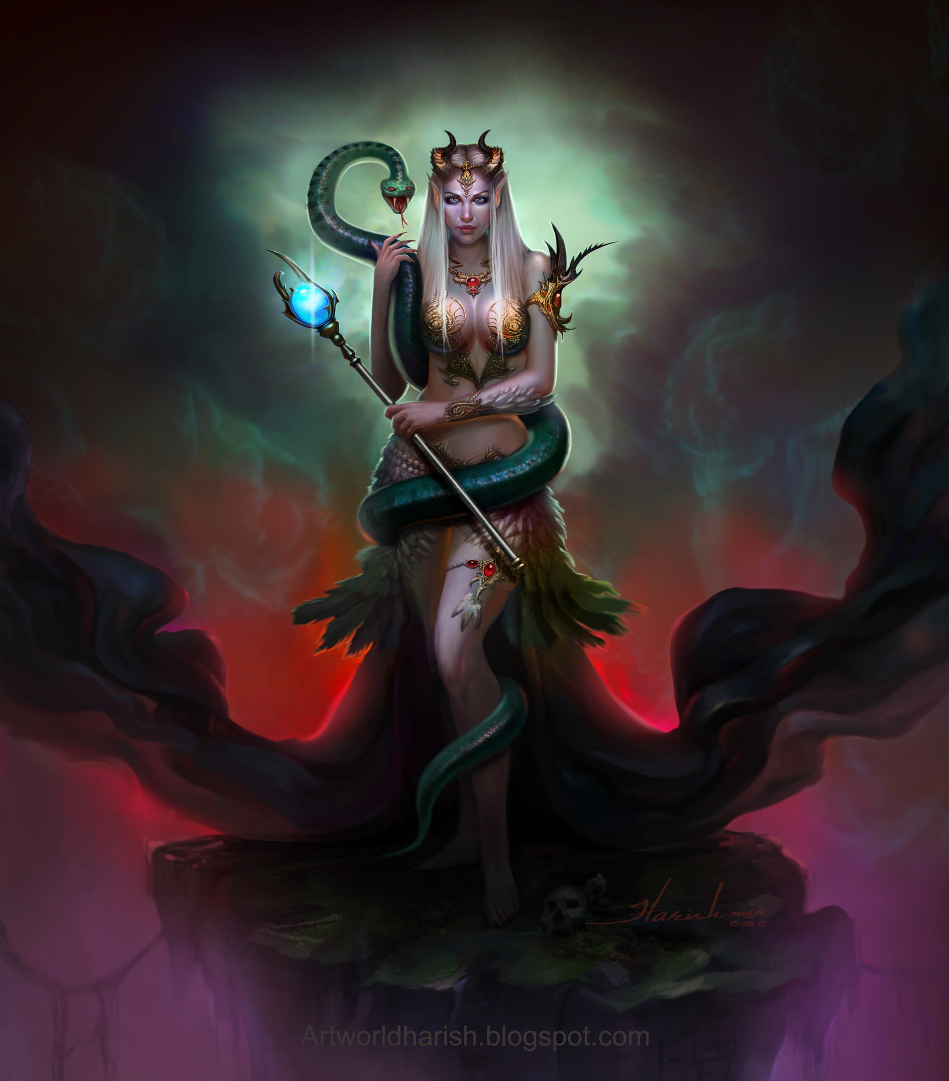 Nag Nagin Nagin Cartoon In Urdu ArtStation Nagin