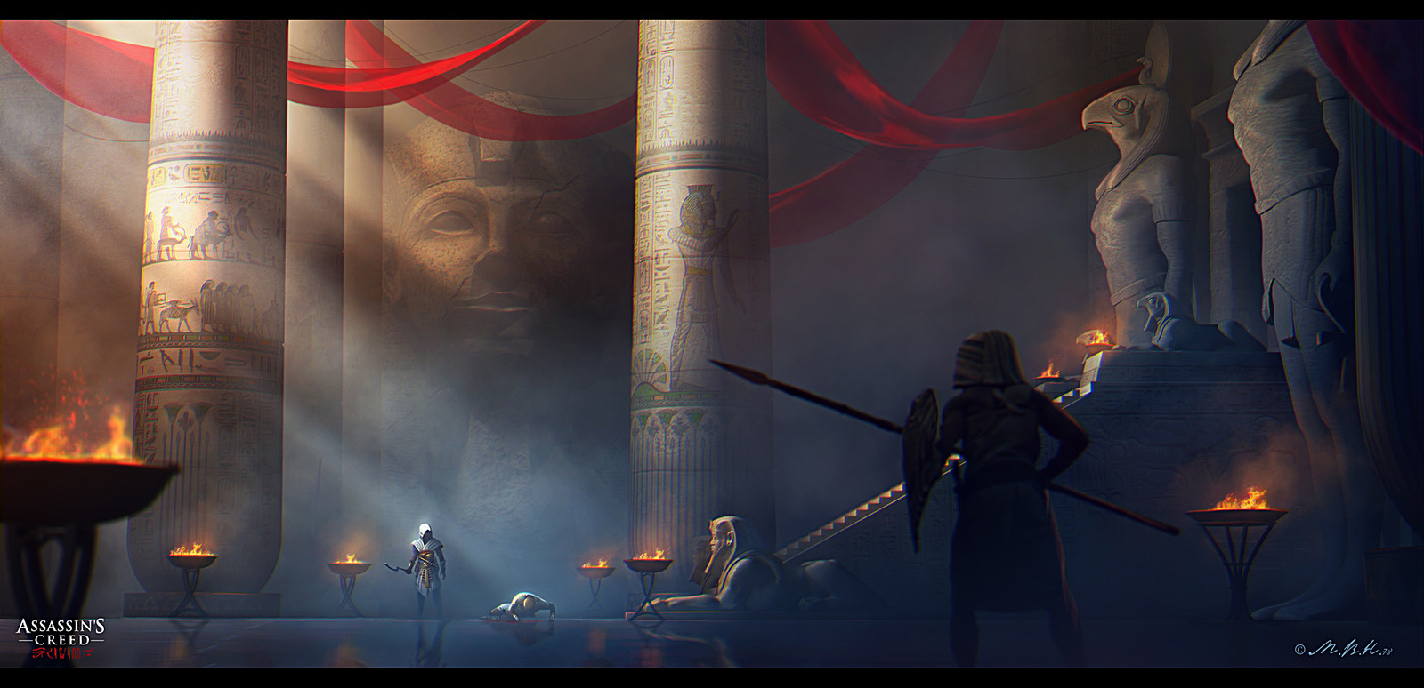 The temple Horus
