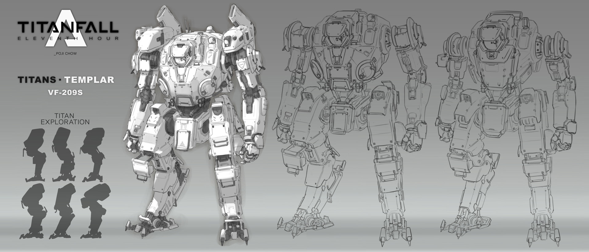 Brian Panda Choi 3D Character Artist Game Developer - Templar Titan -  Titanfall Fan Art