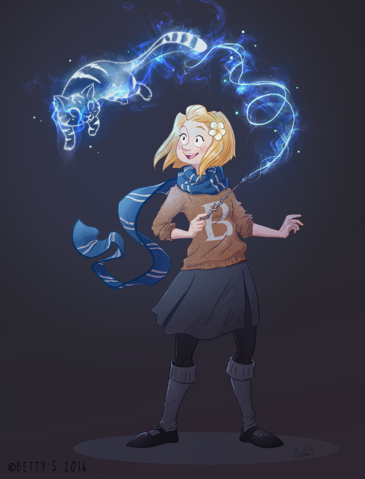 Artstation You Re A Wizard Betty Betty Sourigues