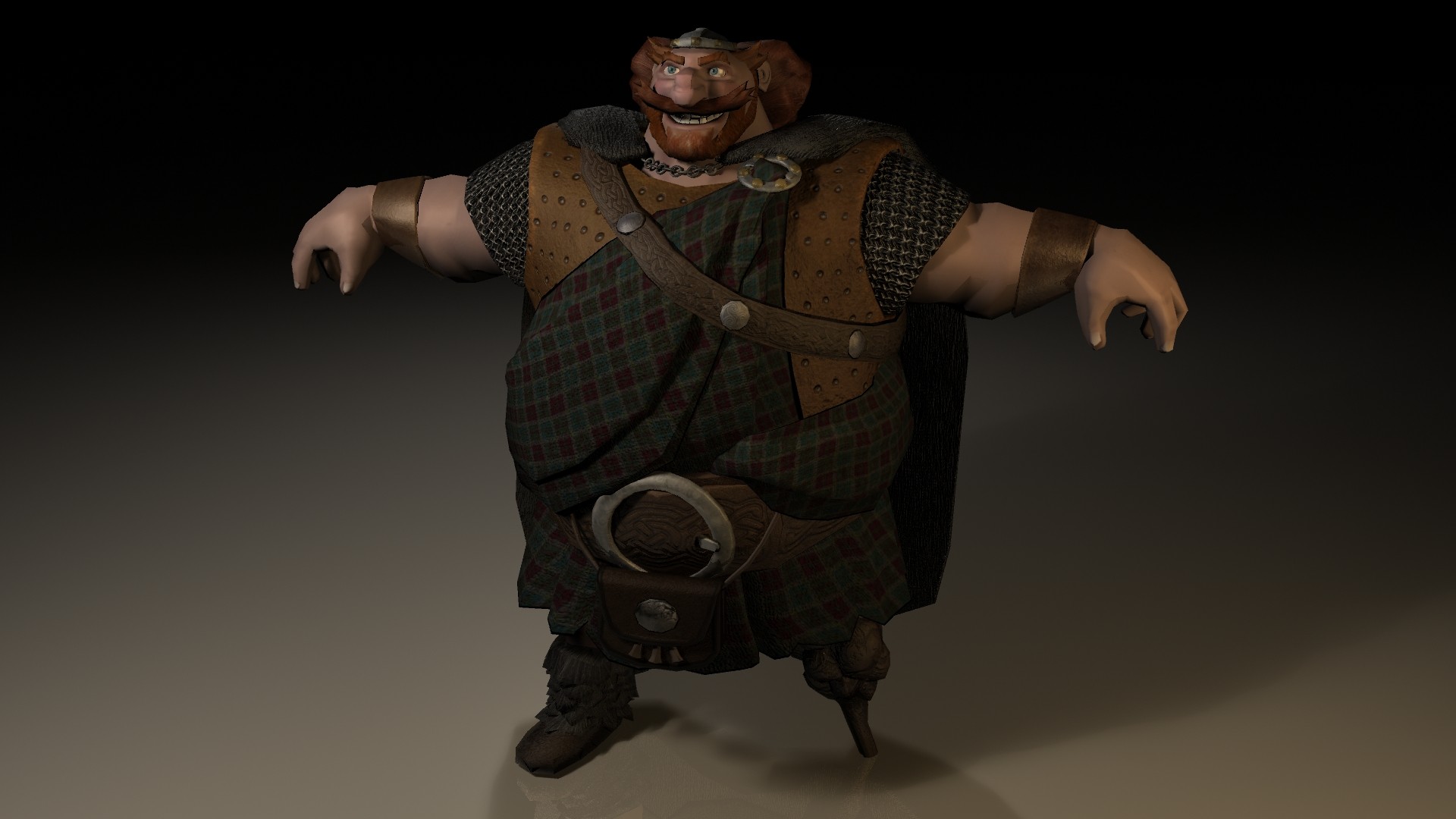 Mael Bittner Fergus From Brave Modeling