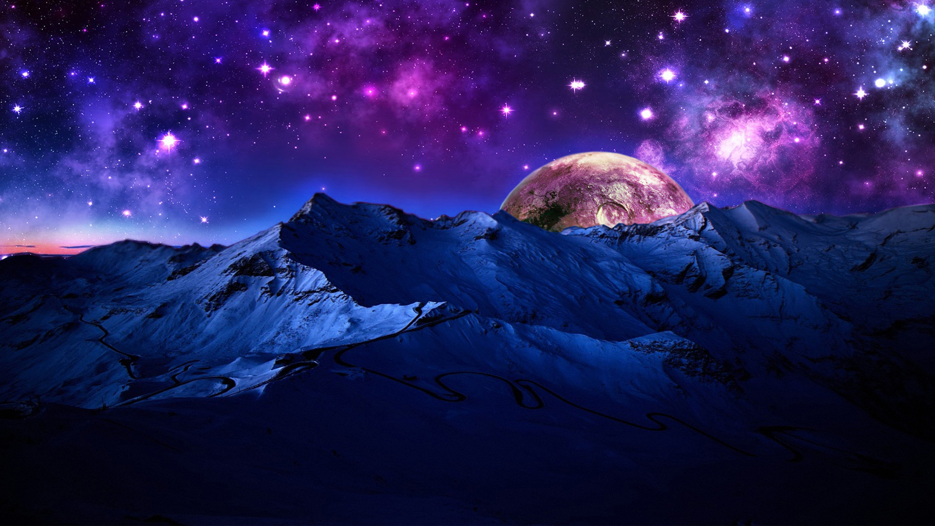 ArtStation - Galaxy Background
