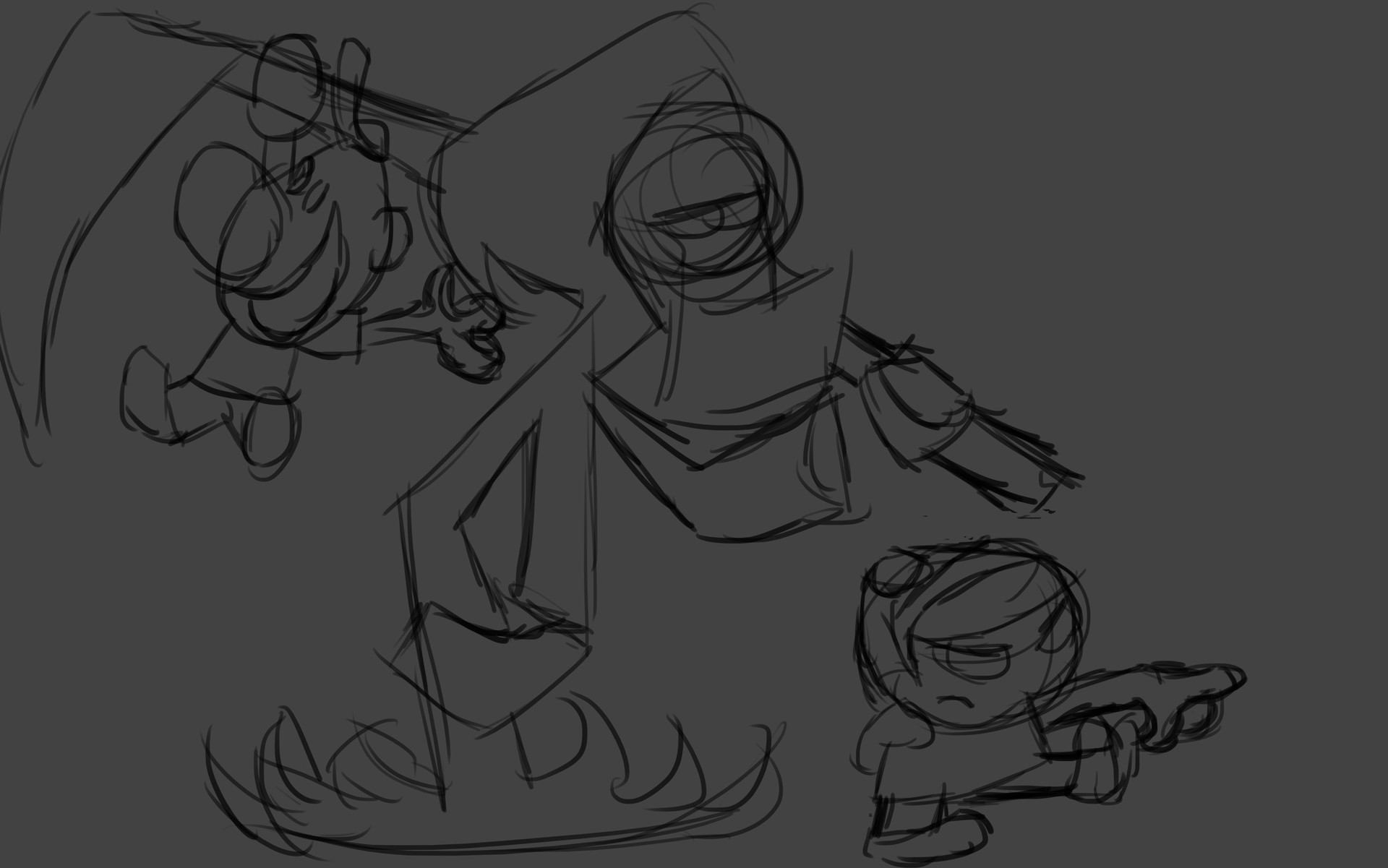 Artstation Billy E Mandy Arthur Gomes