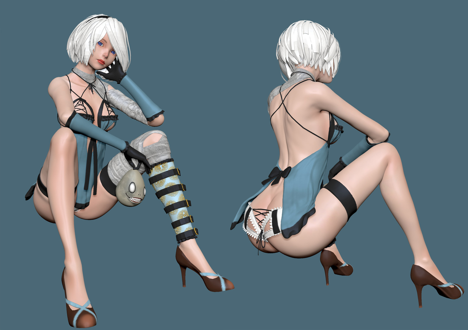 Nier Replicant Хентай