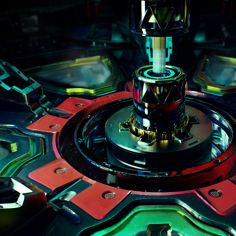 Zbrush 4R8 Beta Sci Fi Nuclear Facility