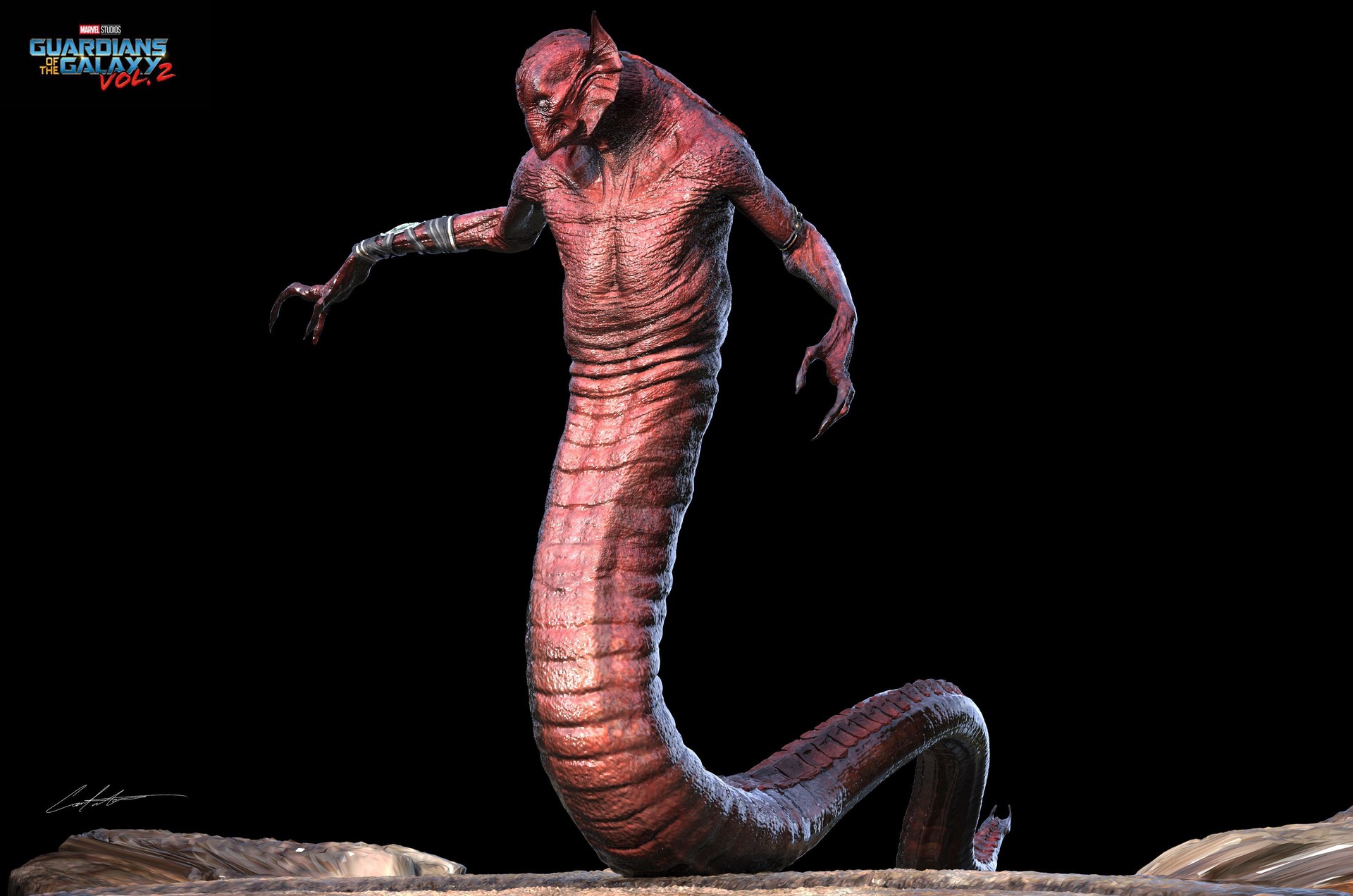 Constantine Sekeris Guardians Of The Galaxy Vol 2 Krugar Creature Design