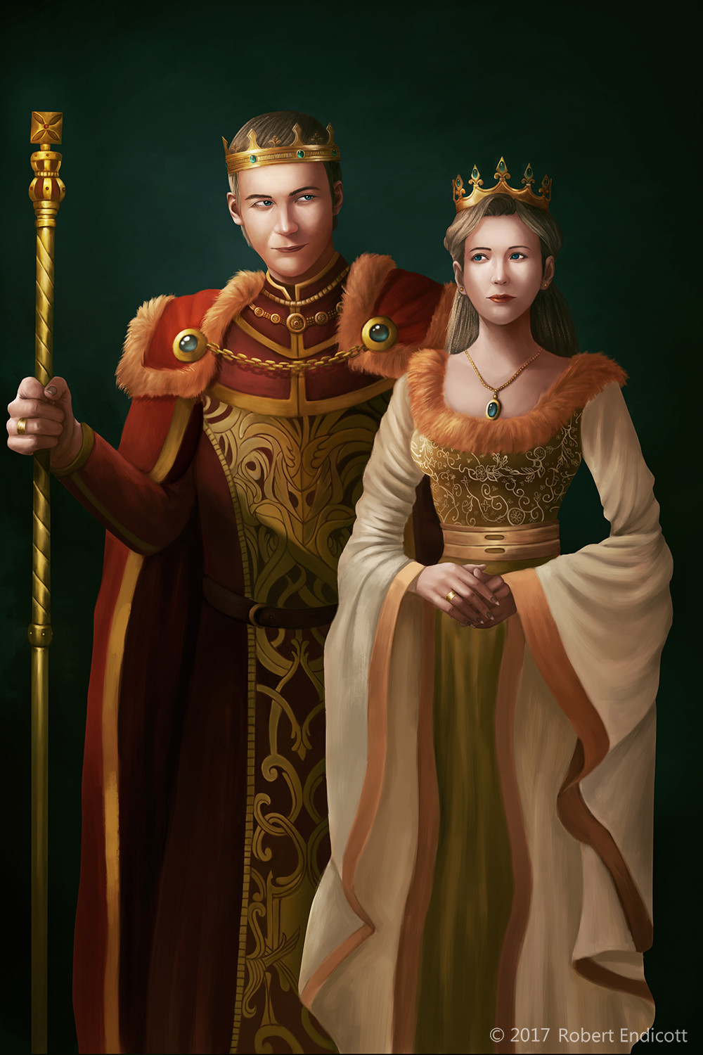 ArtStation - King and Queen