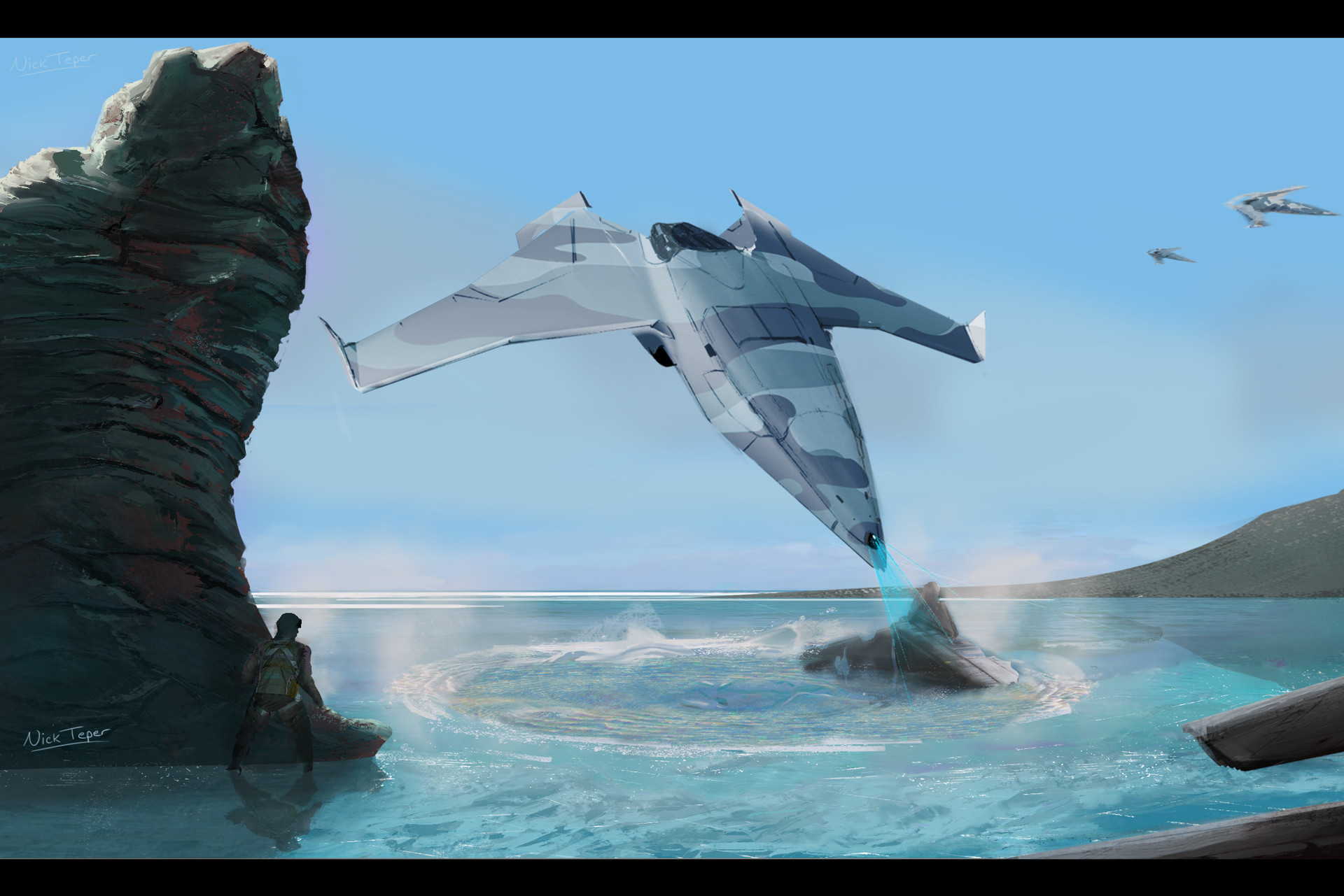 ArtStation - Jet concept painting