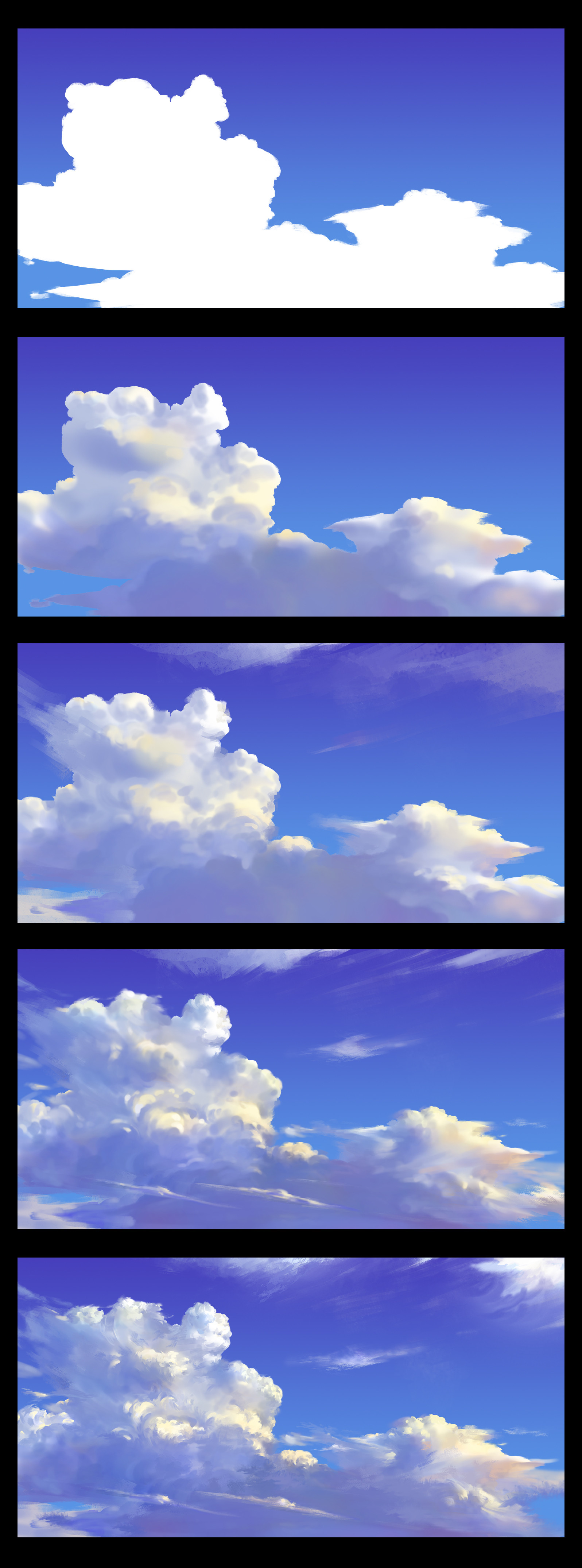 Туториал по рисованию облаков. Нарисованное небо. Как рисовать облака в саи. Облака туториал. Облака в саи.