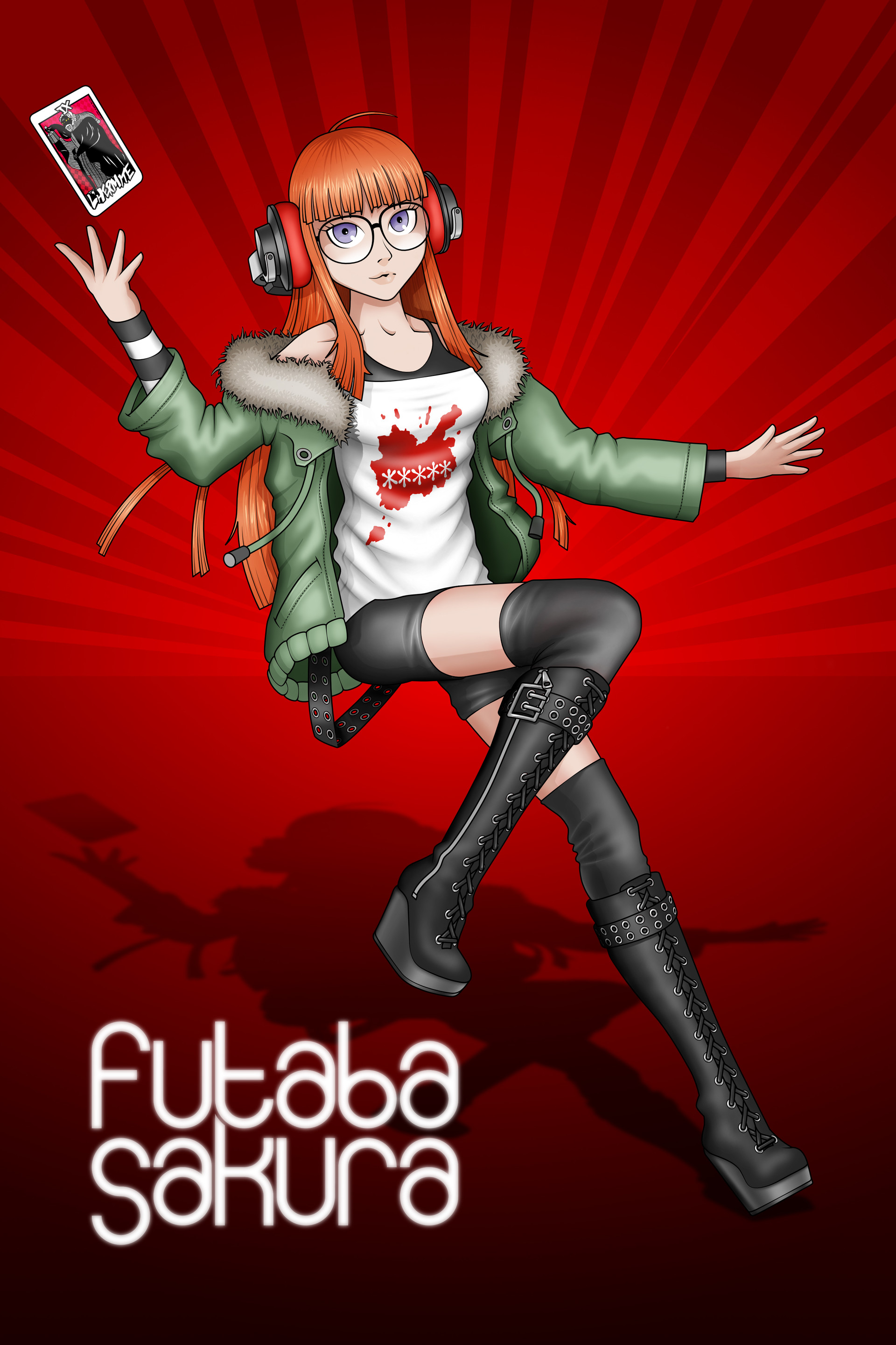 ArtStation - Futaba Sakura (from Persona 5)