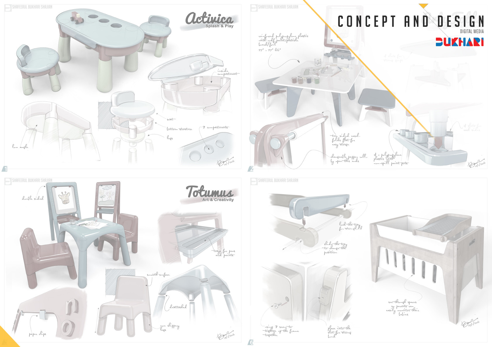 ArtStation Furniture Concept and Design