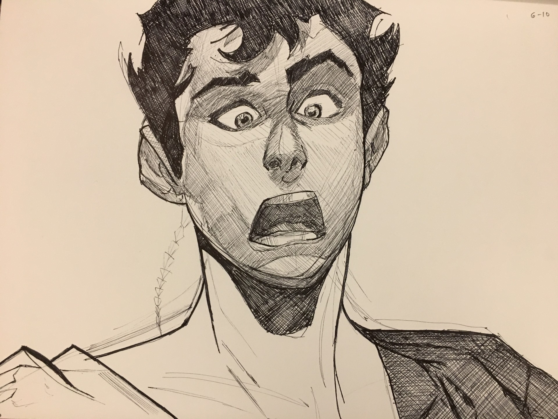 Mike Dunn Day 8 10 Shocked Caleb Dume Kanan Jarrus Ink Drawing See more ideas about drawing tips, drawing tutorial, art reference. shocked caleb dume kanan jarrus
